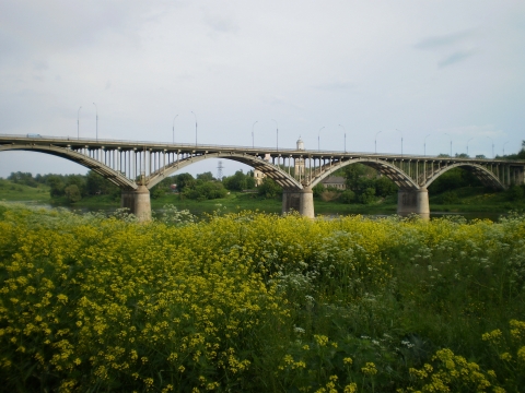 Старица мост через волгу