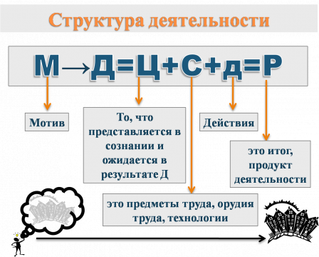 Схема деятельности человека обществознание 6 класс