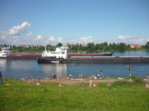 Нева пляж