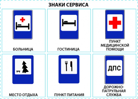 Знаки Сервиса Картинки Для Детей