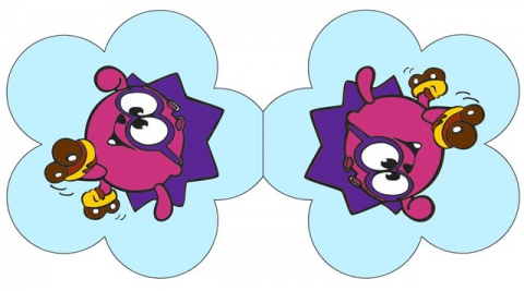 Двухсторонние картинки для оформления