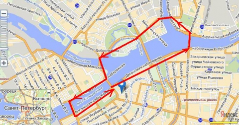 Карта дворцовая набережная д 18 причал 4 напротив переулка мошкова