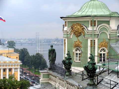 Крыша зимнего дворца