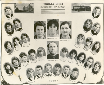 Школа выпуск 1969