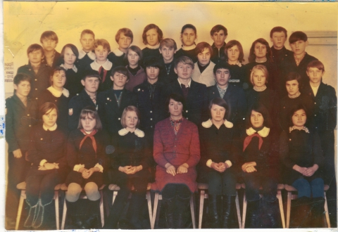 Школа Выпуск 1981 Фото