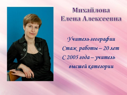 Учитель географии самара