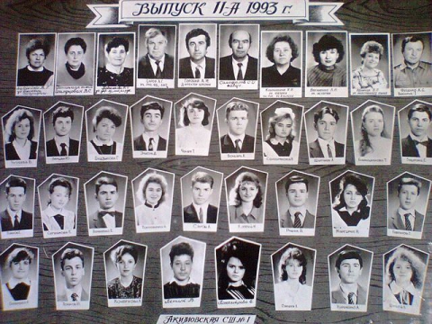 Выпускники 1993 Года Фото