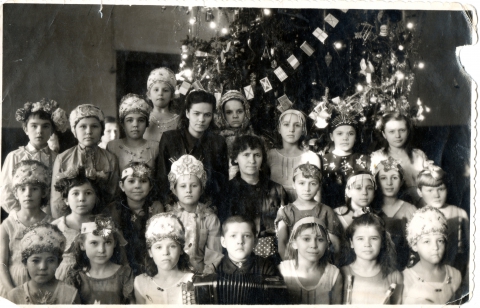 Школа 1949 год. Ведлозеро детсад.